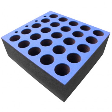 Foam Insert for 25 Microphones